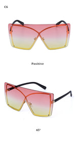 Load image into Gallery viewer, &quot;Peachy Keen&quot; Gradient Sunglasses
