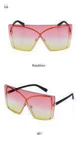 "Peachy Keen" Gradient Sunglasses